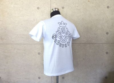 Photo3: Atelier mark T-shirt [White/Outline]