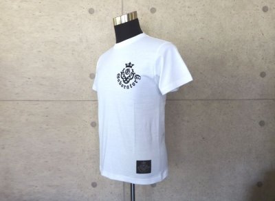 Photo2: Triple Skull T-shirt [White]