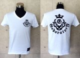 Atelier mark V-neck T-shirt [White]