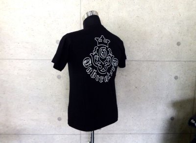 Photo3: Atelier mark T-shirt [Black/Outline]