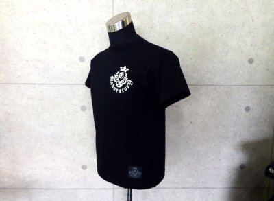 Photo2: Atelier mark T-shirt [Black]