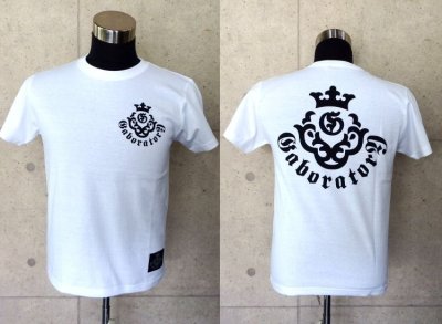 Photo1: Atelier mark T-shirt [White]