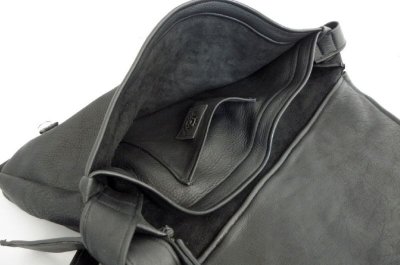 Photo2: Gaboratory Soft Leather shoulder Bag [17inc]