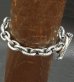 Photo11: Textured Small Oval Chain Link Bracelet