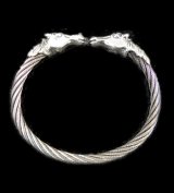 Half Horse Cable Wire Bangle