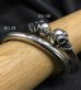 Photo13: Wire O-Ring Bangle (7.5mm)