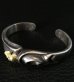 Photo18: 18k Gold Skull On Master Gothic Bangle