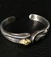 Photo17: 18k Gold Skull On Master Gothic Bangle