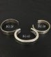 Photo5: Gaboratory Logo Mark Flat Bar Bangle Bold