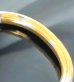 Photo6: Pure Gold Wrap Wire O-Ring Bangle (7.5mm)