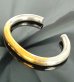 Photo3: Pure Gold Wrap Wire O-Ring Bangle (7.5mm)