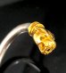 Photo12: Pure Gold Wrap Panther Round Wire Bangle (4.5mm)