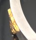 Photo15: Pure Gold Wrap On Raised G&Crown & Maltese Cross Flat Bar Bangle 10mm Bold