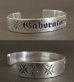 Photo4: Gaboratory Logo Mark Flat Bar Bangle