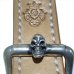 Photo7: Skull On American Classic Square Buckle With Phantom T-bar & O-ring Belt Loop
