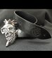 Photo10: Smorking Skull & Crown Belt Buckle