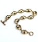 Photo3: [One-of-a-kind] 10K Gold Marine Chain Links Bracelet [10k-51]