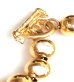 Photo6: [One-of-a-kind] 14K Gold All Ball Links Bracelet [14k-06]