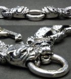 More Photo2: Bulldog With Chiseled H.W.O & Chiseled Anchor Links Bracelet