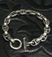 Photo4: Quarter H.W.O & Chiseled Anchor Links Bracelet