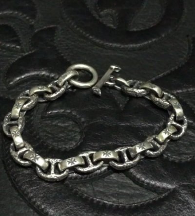 Photo2: Quarter H.W.O & Chiseled Anchor Links Bracelet