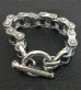 Photo7: Bike Chain Bracelet (Heavy wide small)