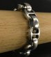 Photo15: Long neck bulldog with smooth anchor links bracelet