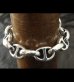 Photo10: All Smooth Anchor Chain Links Bracelet