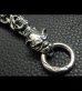 Photo7: Stud Bolo Neck Old Bulldog With 7-Skull Links Bracelet