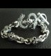 Photo13: Half Snake Born With 4Skulls Bracelet