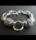 Photo14: 2Lions With H.W.O & Chiseled Anchor Links Bracelet