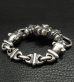 Photo3: 4Heart Crown ID With 2 Long Neck Bulldogs & Boat Chain Links Bracelet