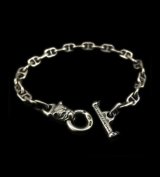 5.5mm Anchor Chain With Bulldog Bracelet