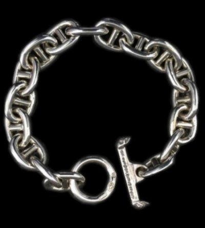 Photo1: 11.5mm Anchor Chain Bracelet