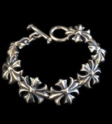 Gothic Cross Links Bracelet 1/8