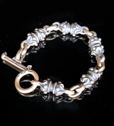 Photo1: All Half Rollers Bracelet