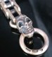 Photo7: Bike Chain Bracelet  W/Skull (11mm)