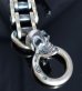 Photo12: Bike Chain With Skull Bracelet (Heavy wide small)