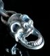 Photo13: Laughing Skull & Snake Tongue With 7Chain Bracelet