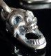 Photo11: Laughing Skull & Snake Tongue With 7.5mm Marine Chain Bracelet