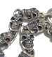 Photo9: Half 2Old Bulldog With Half Skull Links Bracelet