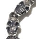 Photo9: Quarter 2Old Bulldog With Quarter Skull Links Bracelet