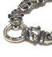 Photo6: Quarter 2Old Bulldog With Quarter Skull Links Bracelet