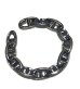 Photo5: Double Triangle Anchor Chain Links Bracelet X-Connection