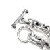 Photo5: Half All Smooth Anchor Chain Links Bracelet