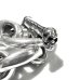 Photo3: Half All Smooth Anchor Chain Links Bracelet