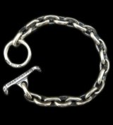 Small Oval Chain Link Bracelet