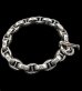 Photo3: Quarter H.W.O & Chiseled Anchor Links Bracelet