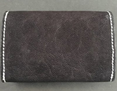 Photo2: Elephant Leather Coin & Card Case