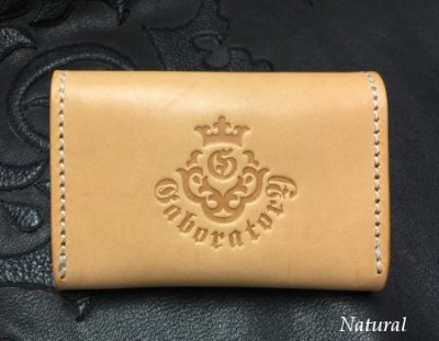 Photo2: Saddle Leather Coin & Card Case (Natural)